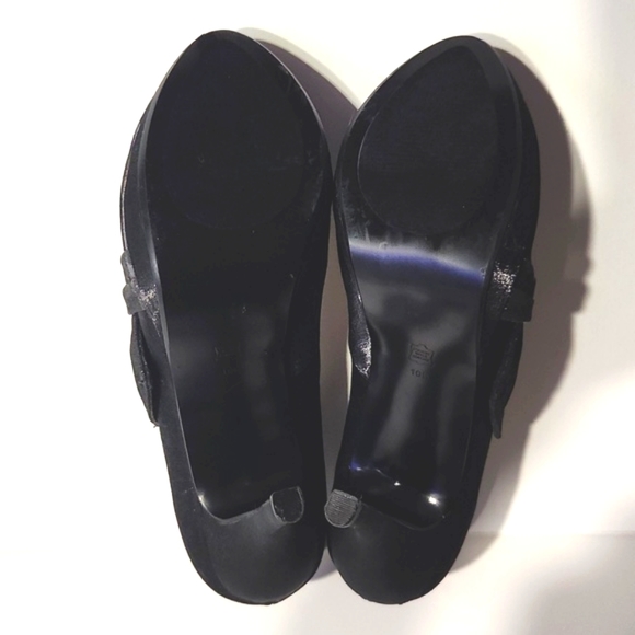 Caparros Odessa Platform Peeptoe Pumps EUC Size 10B - Picture 11 of 14